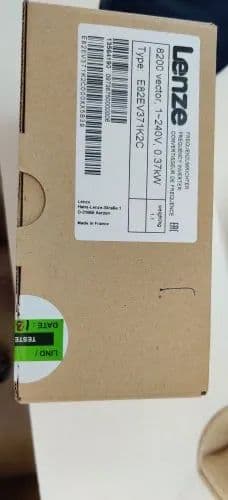 Lenze Make Vfd ,Type E82Ev371K2C