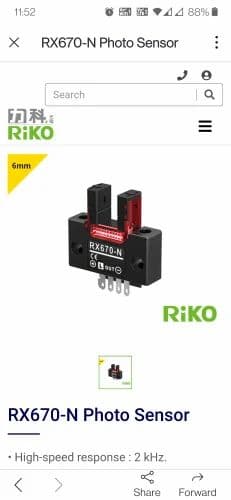 Sensors RX-670NW